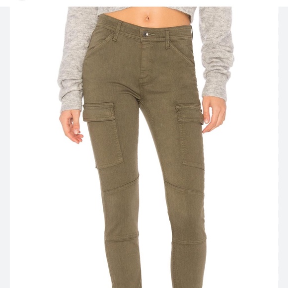 Splendid Cargo Soft Stretchy Slim Pant with Ankle Zip Size 29 - Picture 2 of 8